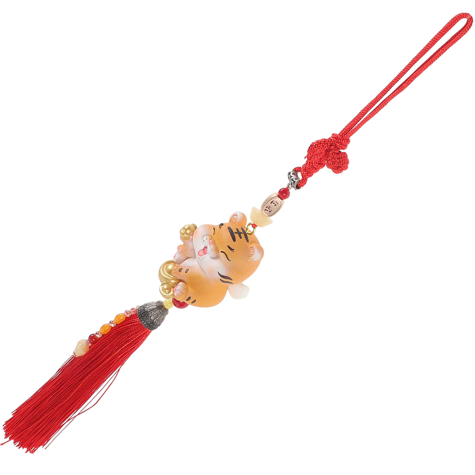 Car Air Freshener - 1개입 차량용 인테리어 호랑이 펜던트, 아로마