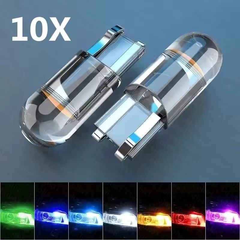 Car Led Light - 매우 밝은 10개입 W5W 194 T10