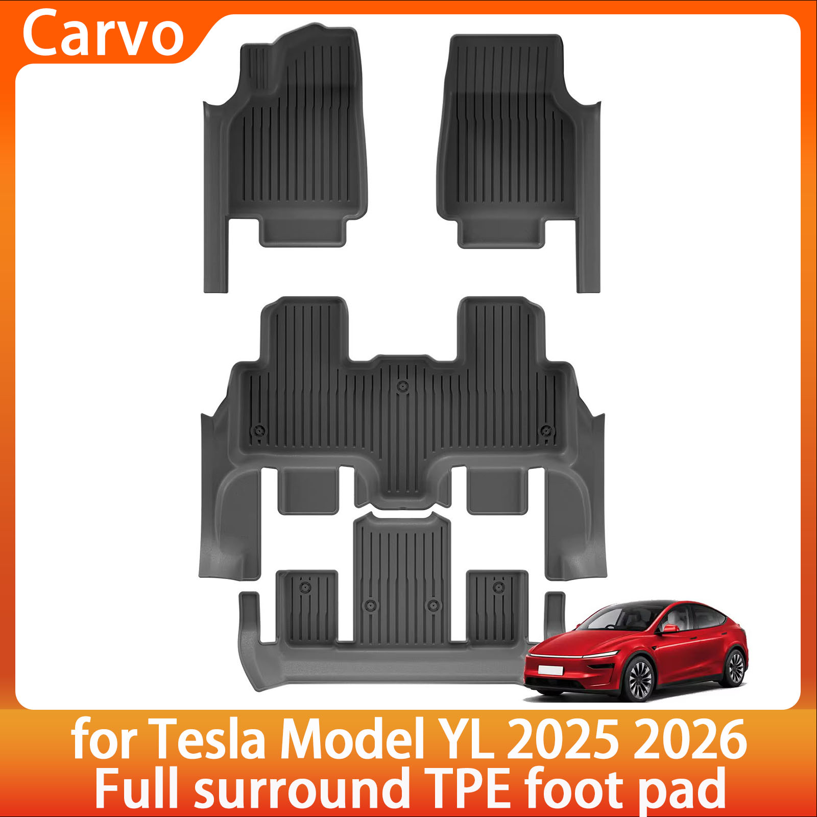 Car Floor Mat - 테슬라 모델 Y L 6인승 2025-2026
