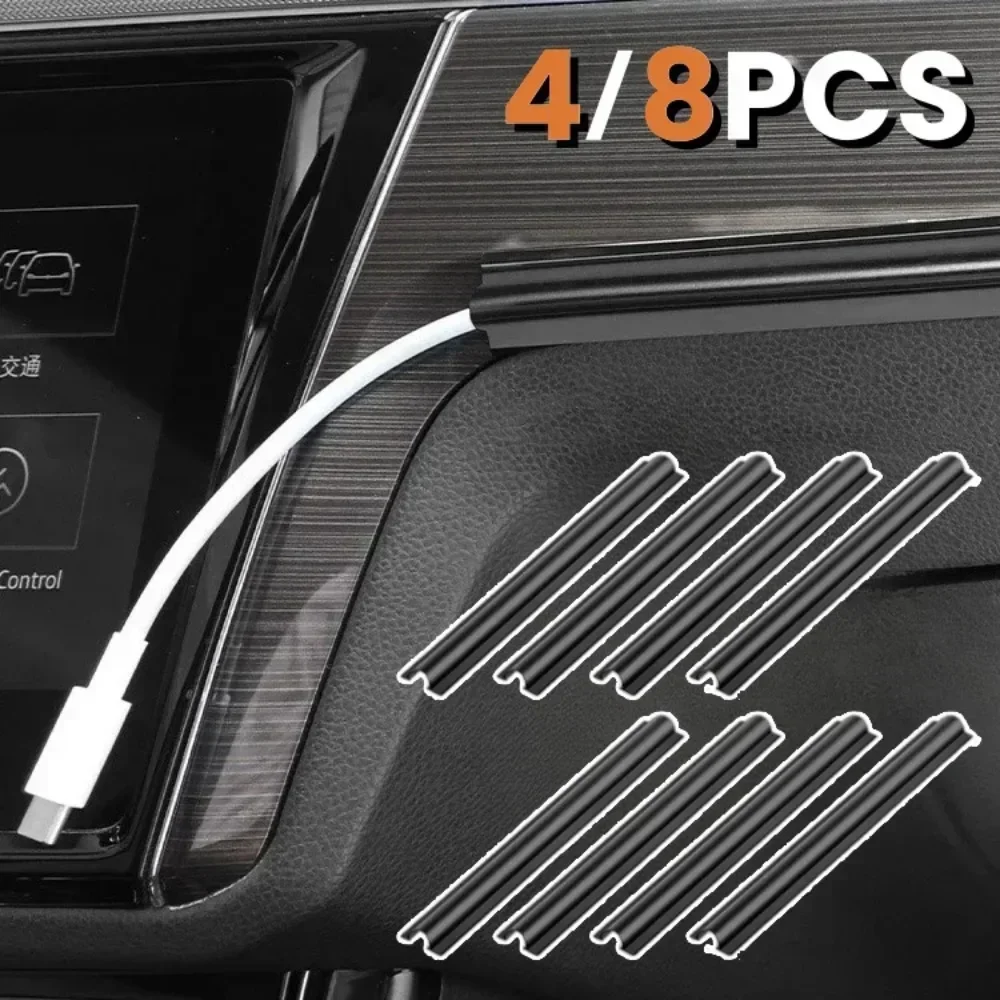 4/8PCS 자동차 인테리어 케이블 라인 슬리브 보호대 - Car Cable Organizer 리뷰 및 가격