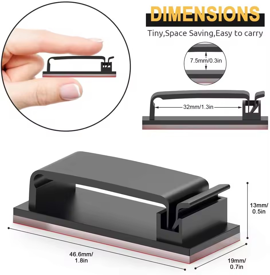 자체 접착식 케이블 정리 클립, 케이블 고정 클립, 케 - Car Cable Organizer 리뷰 및 가격