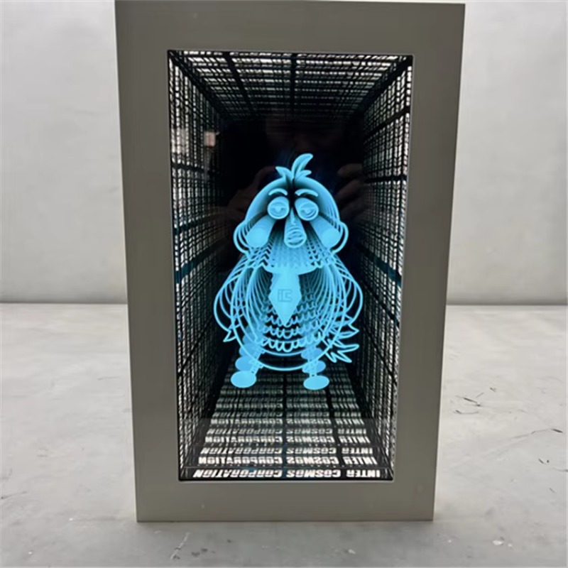 LED 인피니티 3D 미러 빌딩 사무실 웨딩 홈 택시  - Car Mirror 리뷰 및 가격