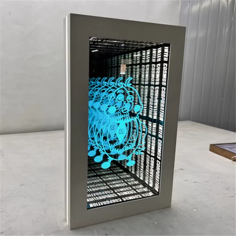 LED 인피니티 3D 미러 빌딩 사무실 웨딩 홈 택시  - Car Mirror 리뷰 및 가격