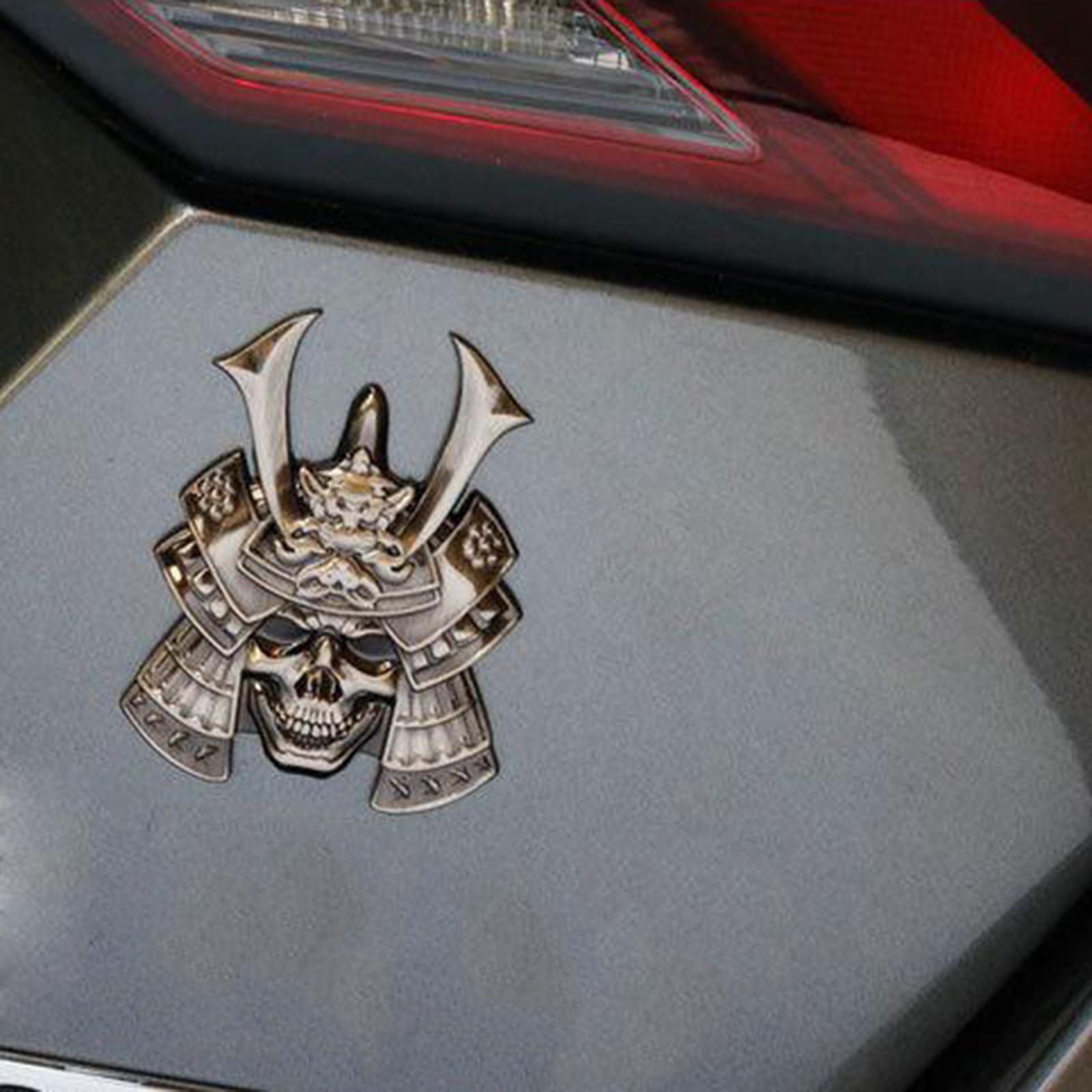 사무라이 테마 일본 스티커, 해골 모양 비닐 데칼, 닌 - Car Accessories Japanese 리뷰 및 가격