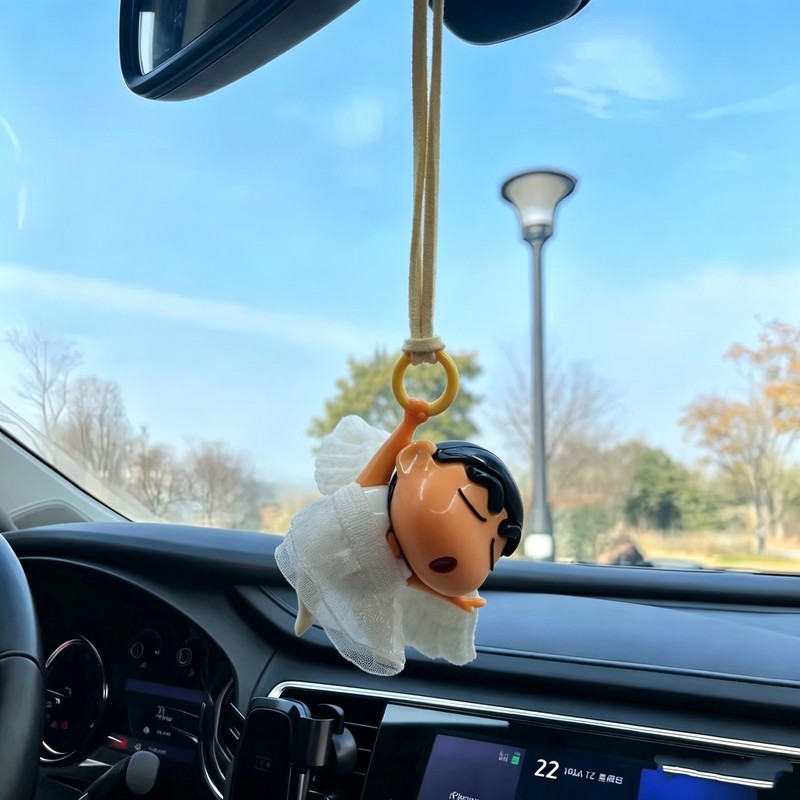크레용신짱 엔젤 발레 미니 자동차 백미러 장식 펜던트  - Car Mirror 리뷰 및 가격