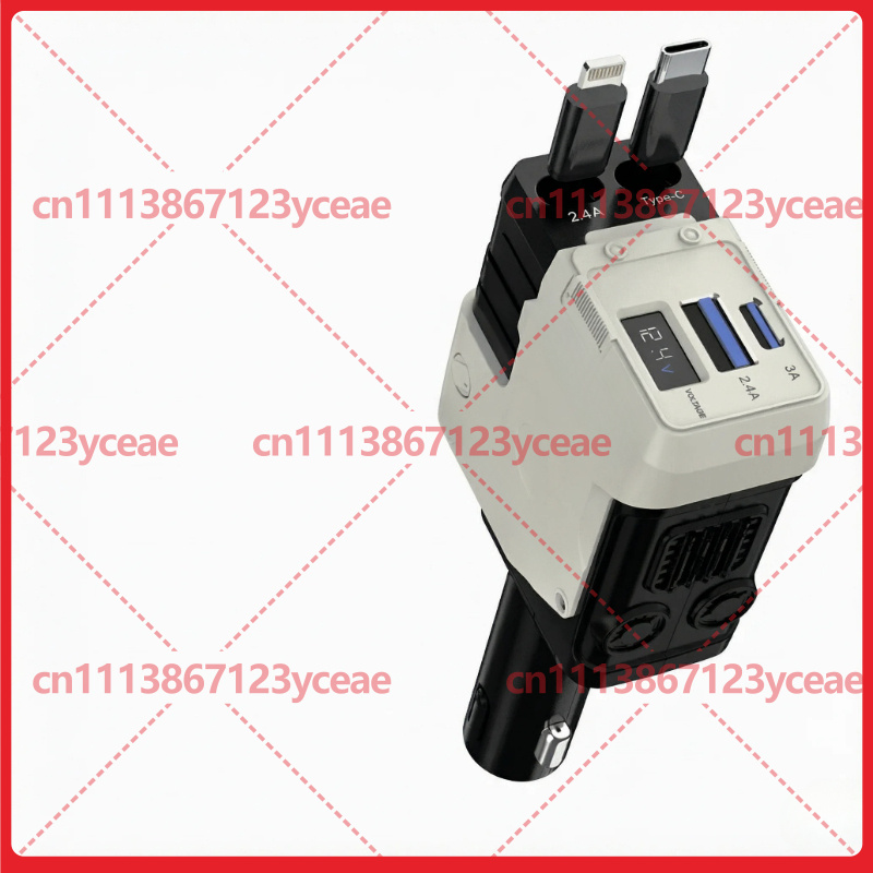 메카 차량용 충전기, 120W 초고속 충전, 내장형 자 - Car Charger 리뷰 및 가격