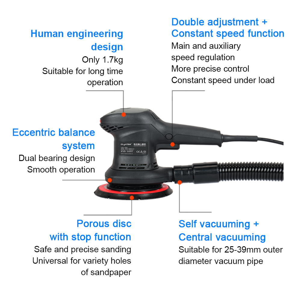 홍마이 오빗 3mm 중앙진공 로터리 샌더 무분진 전기  - Car Vacuum 리뷰 및 가격