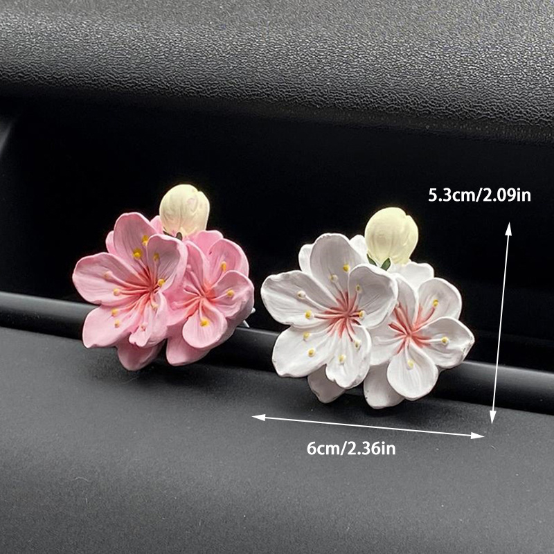 1pc 자동차 패션 작은 절묘한 향수 클립 꽃 모양 공 - Car Air Freshener 리뷰 및 가격