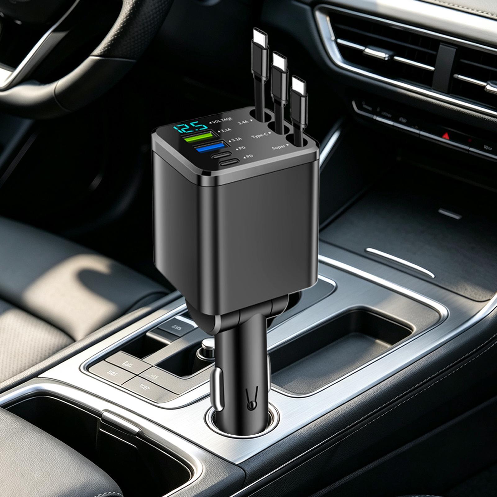 차량용 102W 고속 충전 스마트 디스플레이 어댑터,  - Car Charger 리뷰 및 가격