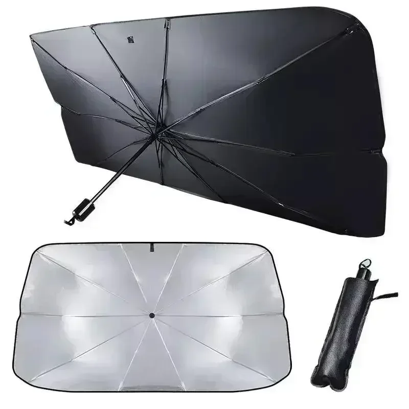 자동차 앞유리 차양막 접이식 우산형 햇빛 가리개 UV  - Windshield Sun Shade 리뷰 및 가격
