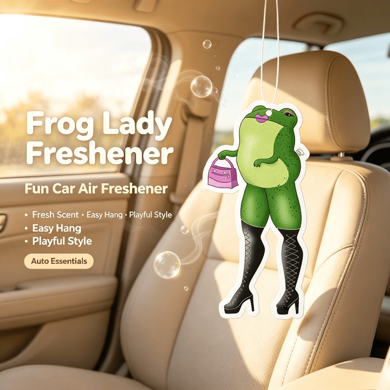 자동차 방향제 스타일리시한 개구리 캐릭터 향기 카드,  - Car Air Freshener 리뷰 및 가격
